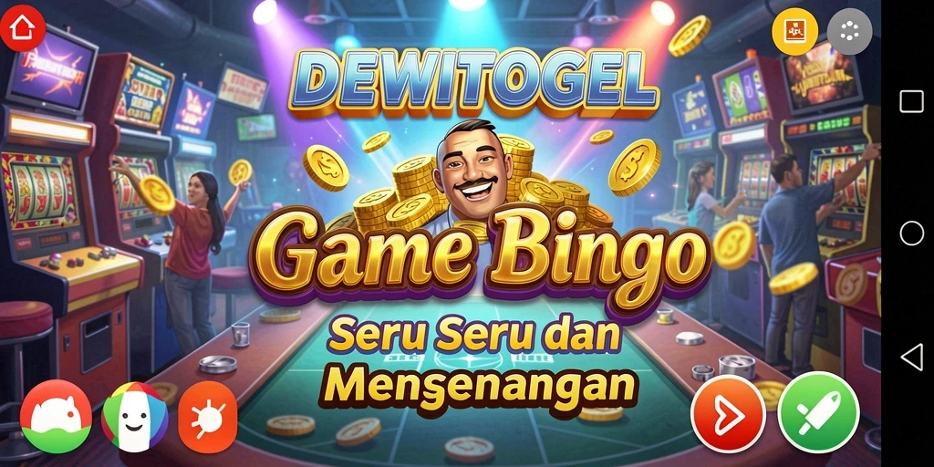 Screenshot gameplay DEWITOGEL menampilkan suasana Bingo yang seru dan interaktif.