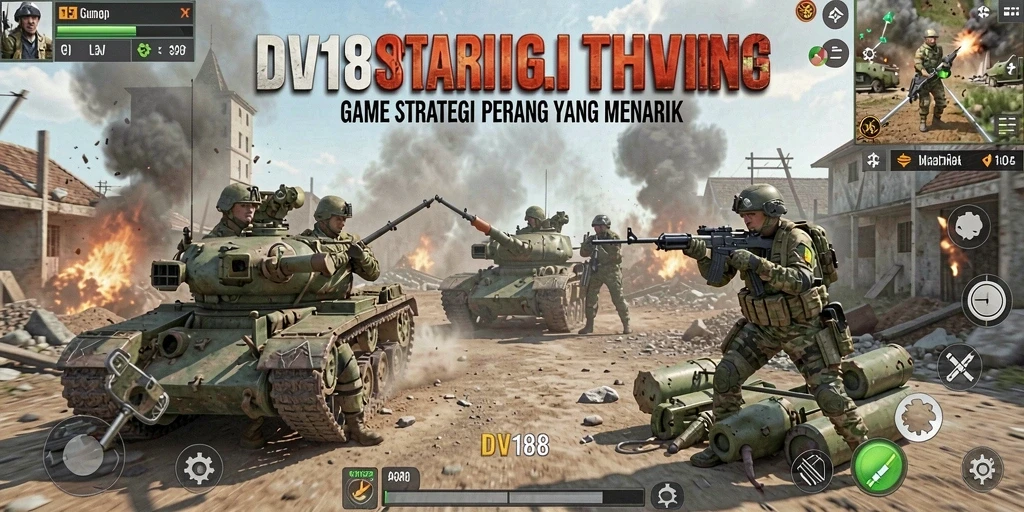 Tampilan gameplay menarik dari DV188 dengan grafik yang memukau.