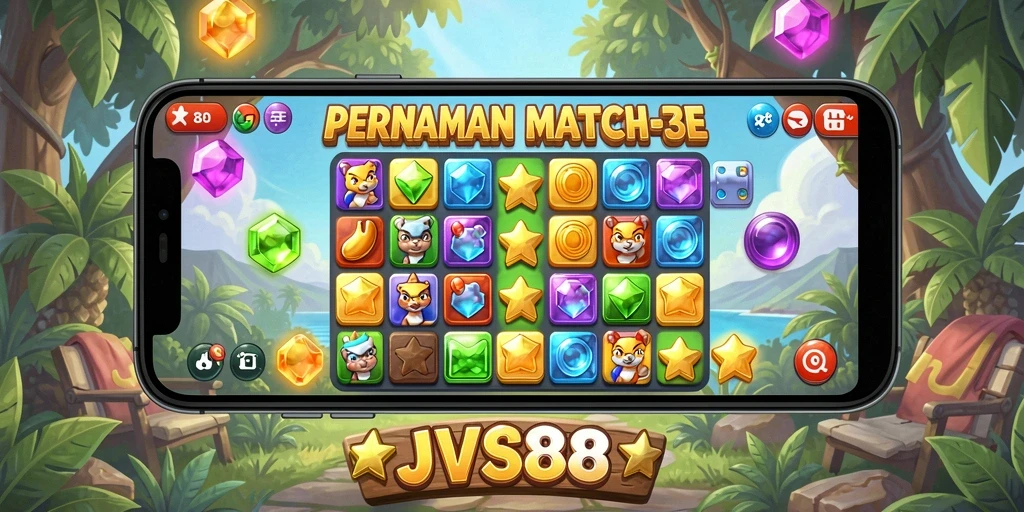 Tangkapan layar dari gameplay seru JVS88 yang penuh warna.