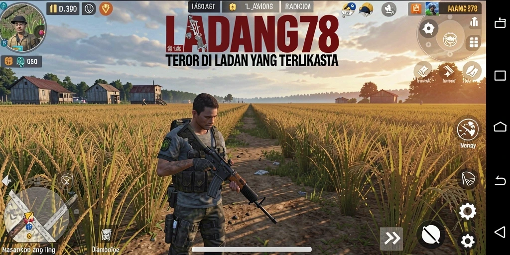 Gameplay mencekam di ladang angker penuh misteri.