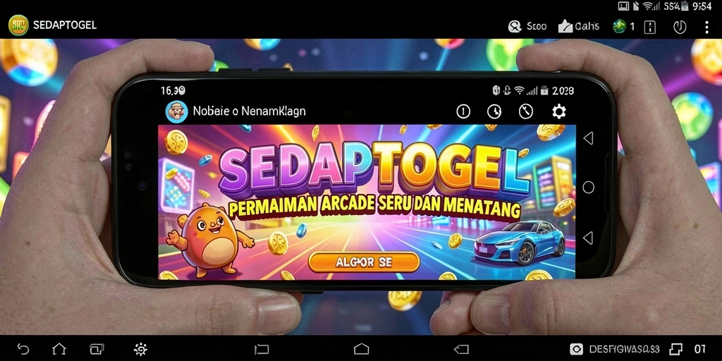 Tampilan gameplay SEDAPTOGEL yang seru dan penuh warna.